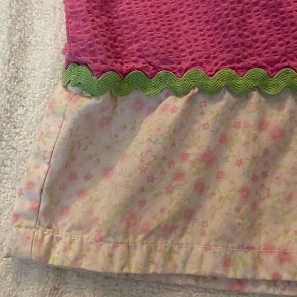 Size 6 Specialty Girl sleeveless zippered back closure pink butterflies dress - Picture 7 of 14